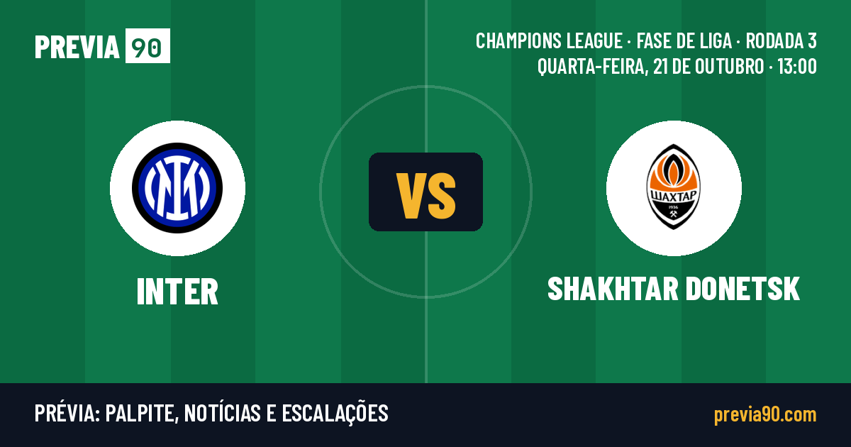 Inter vs Shakhtar Donetsk